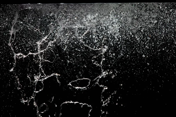 Suyun Blur Defocus Görüntüsü Duvara Çarptı Damla Şeklinde Patladı Saldırısı — Stok fotoğraf