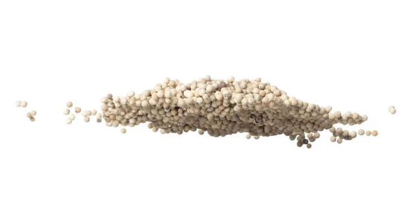 White Pepper Seeds Fly Explosion White Pepper Float Explode Abstract — Fotografia de Stock