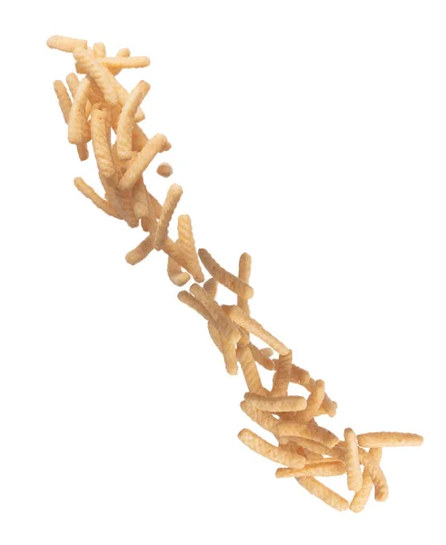 Galletas Langostino Crackers Dedo Chip Volar Aire Golden Fried Prawn —  Fotos de Stock