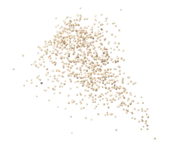 White Pepper Seeds Fly Explosion White Pepper Float Explode Abstract — Foto de Stock