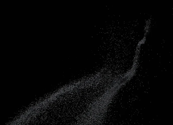 Milhões Explosões Areia Negra Imagem Fotográfica Cair Areias Voando Freeze — Fotografia de Stock