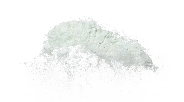 Πιτσιλιές Σκόνης Στον Αέρα Detergent Powder Ρίχνουμε Επιπλέουν Στον Αέρα — Φωτογραφία Αρχείου