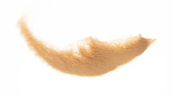 Μικρό Μέγεθος Λεπτής Άμμου Που Πετά Έκρηξη Χρυσό Κύμα Κόκκων — Φωτογραφία Αρχείου