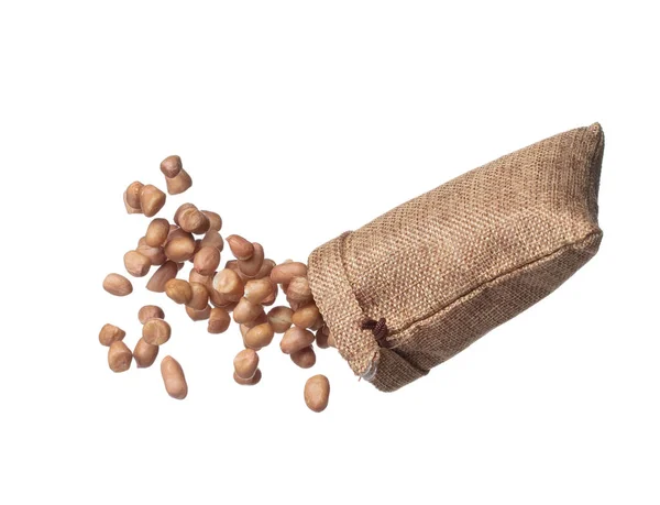 Peanut Flying Sack Bag Brown Grain Peanuts Throw Abstract Float —  Fotos de Stock