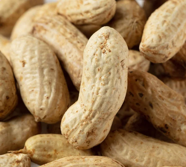 Pile Group Boiled Peanut Boiled Peanut Bean Fall Pour Ground — Stockfoto