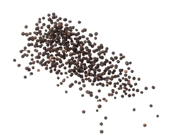 Black Pepper Seeds Fly Explosion Black Pepper Float Explode Abstract — Stock Fotó