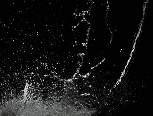 Blur Defocus Image Water Hit Wall Ground Explode Drop Droplet —  Fotos de Stock