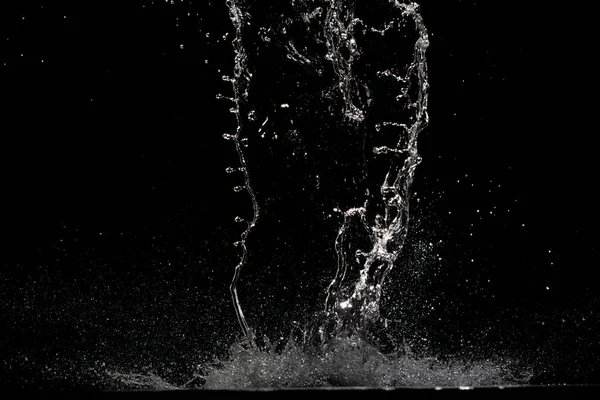 Blur Defocus Image Water Hit Wall Ground Εκρήγνυται Σταγονίδια Ποσότητα — Φωτογραφία Αρχείου