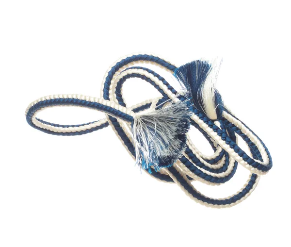 String Seil Obi Japanische Traditionelle Komono Ausrüstung Fliegen Der Luft — Stockfoto