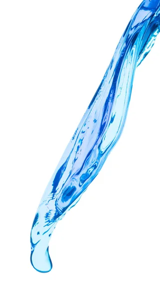 Die Form Eines Wassertropfens Spritzt Einen Wassertropfenangriff Der Der Luft — Stockfoto