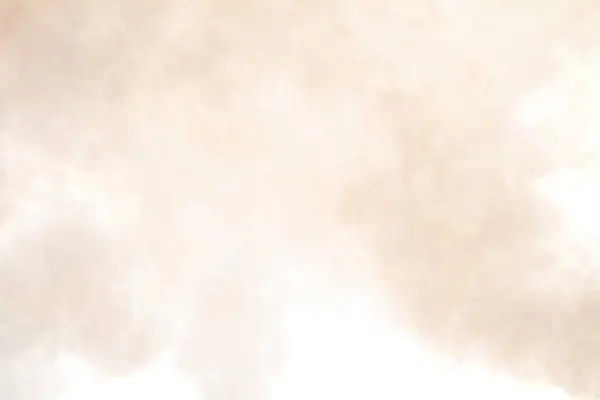Gęste Puszyste Puszki Białego Dymu Mgły Białym Tle Abstrakcyjne Chmury — Zdjęcie stockowe