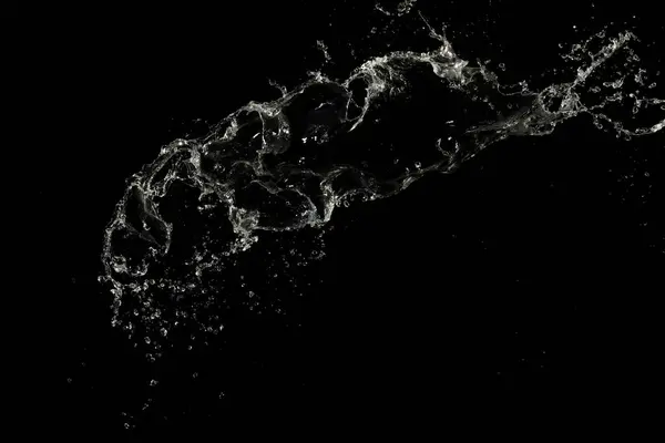 Shape Form Throw Water Splashes Drop Water Attack Fluttering Air — Photo