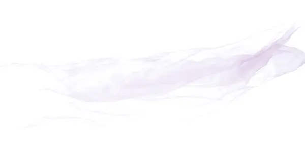 Фіолетова Фіолетова Тканина Органза Летить Формі Кривої Шматок Текстильного Блакитного Стокове Фото