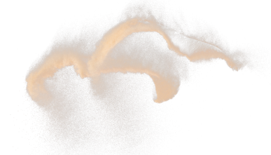 Küçük ölçekli kum patlaması, altın tahıl dalgası patlaması. Soyut bulut sineği. Sarı renkli kum, havaya silis sıçratıyor. Siyah Element arka planı izole edilmiş yüksek hızlı fırlatma dondurucu atış