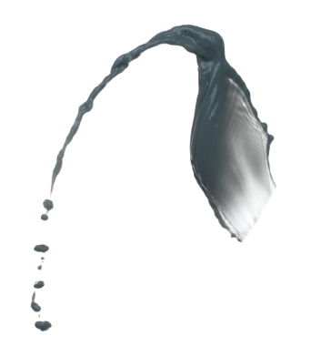 Havada uçuşan gri boya sıvısı. Gri Çamur kirli su rengi toprak dökülüyor, patlama şekil değiştirip damlacıklar halinde yüzüyor. Beyaz arkaplan izole edilmiş yüksek hız deklanşörü