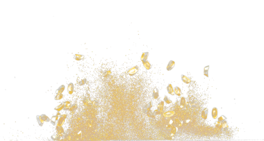 Altın külçeli Çin Para Çubuğu. Toz parçacığı havada uçuşuyor. Çin 'in yeni yılı Yuanbao altınları altın para ve kum tanecikleri arasında yüzüyor. Dil zengin bir refahtır. Siyah arkaplan izole