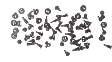 Daha hızlı plastik klipsli sinek patlaması, siyah otomobil fren mandalı patlaması, soyut bulut sineği patlaması. Otomobil plastiği klipsli su sıçratma. Beyaz arkaplan izole edildi