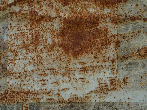 Ржавый Старый Металлический Фон Скрежещённая Текстура — стоковое фото