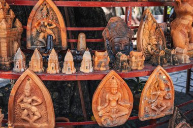 Vietnam 'dan Asya' ya antik heykel.
