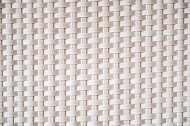 Rattan dokusu olan beyaz arkaplan.