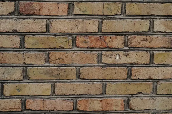 Antika tuğla duvar arka planı, kırmızı tuğla duvarlı yüzey. Kırmızı tuğla duvarın desenli arka planı.