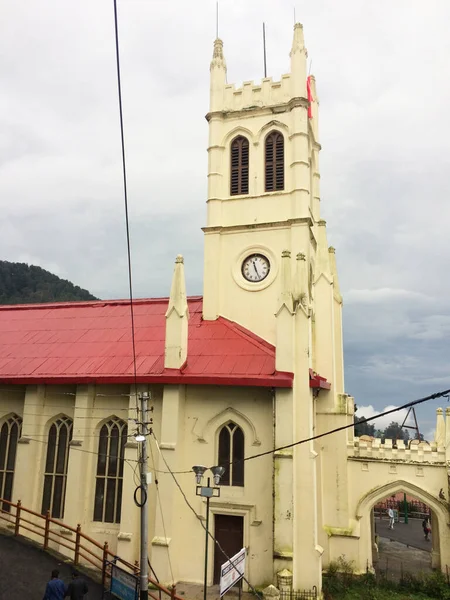 Stock image Shimla Church Ridge Mall Road Himachal Pradesh India 6