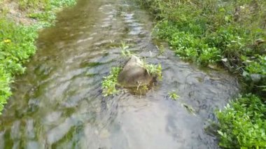 Water Flow In Small Cannel At Himachal Pradesh India 2