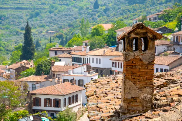 Ein Dorf Der Türkei Einem Sonnigen Sommertag Das Konzept Von — Stockfoto