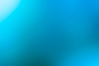 Soyut deniz buzu, bulanık arka plan. Turkuaz mavisi. açık yeşil gradyan karışımı ile sol üst köşedeki parıltı, hareket, alttaki koyu renk, köşegen tonlama