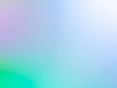 Soyut ağ bulanık arkaplan. Pastel renkli yeşil, pembe mavi gradyan karışımı. Sağ üst köşedeki gölgeler