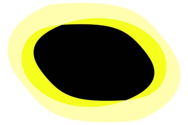 Beyaz arkaplanda açık yeşil kenarlıklı sivri uçlu köşegen şekilli siyah metin uzayı şablonu, boşluğu kopyala