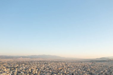 Atina Şehir Duvarı: Şehir Merkezi Binaları. Yüksek kaliteli fotoğraf.