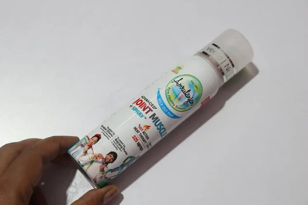 Amrutanjan Joint Muscle Spray — Stock Photo, Image