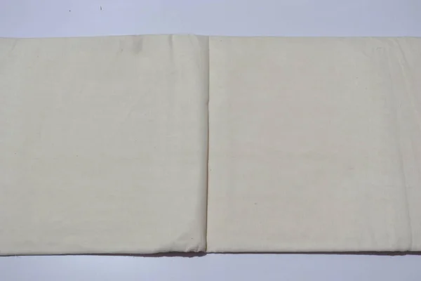 Traditionelle Handarbeit Saree Isoliert Auf Weißem Hintergrund — Stockfoto