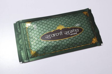 Agarbatti 'nin Puja için Tütsü Çubukları Beyaz Arkaplanda İzole Edildi, Hyderabad Hindistan