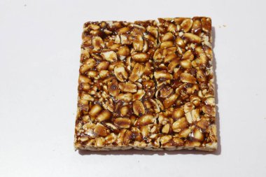 Sağlıklı ve tatlı yer fıstığı, kapat.