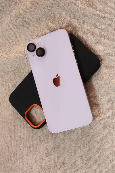 Top View Mobile Phone Case — Stock Photo, Image