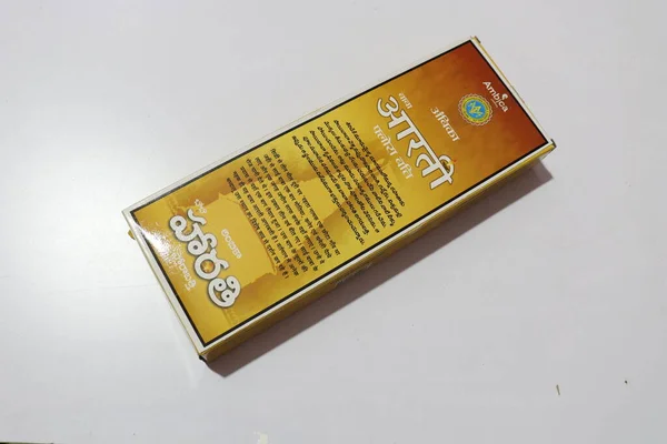 Stock image Asian aroma sticks in original box 