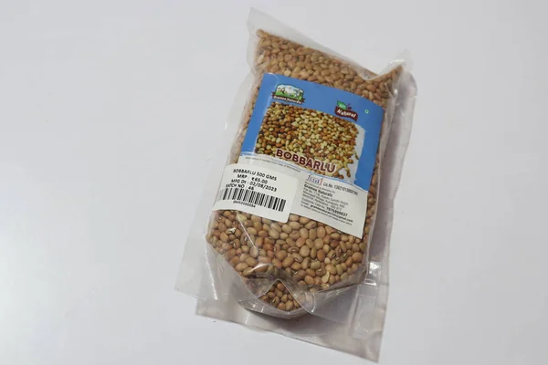 Semena Bobbarlu Původním Sáčku — Stock fotografie