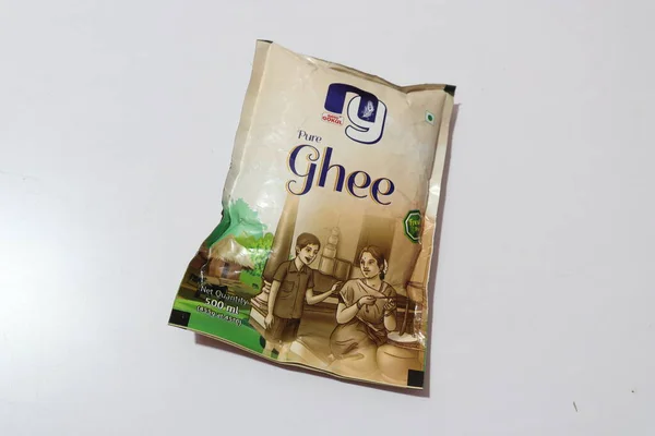 stock image Vijaya Ghee in original package 