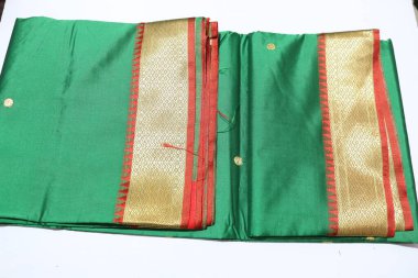 Geleneksel El Yapımı Sari, Yakın Çekim Görünümü              