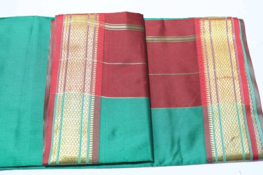 Geleneksel El Yapımı Sari, Yakın Çekim Görünümü              