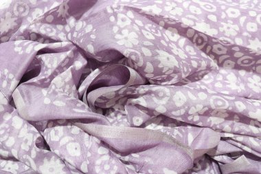 Geleneksel El Yapımı Sari, Yakın Çekim Görünümü              