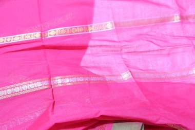 Geleneksel El Yapımı Sari, Yakın Çekim Görünümü              