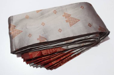 Geleneksel El Yapımı Sari, Yakın Çekim Görünümü              