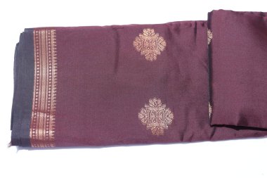 Geleneksel El Yapımı Sari, Yakın Çekim Görünümü              