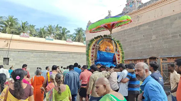 Arunachalesvara Bataklık Tapınağı Karthika Deepam Festivali Tamil Nadu, Hindistan 'da Thiruvannamalai' de