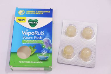 Vicks VapoRub Steampod 'ları tıkanmış burundan kurtulmak için, Hyderabad Hindistan
