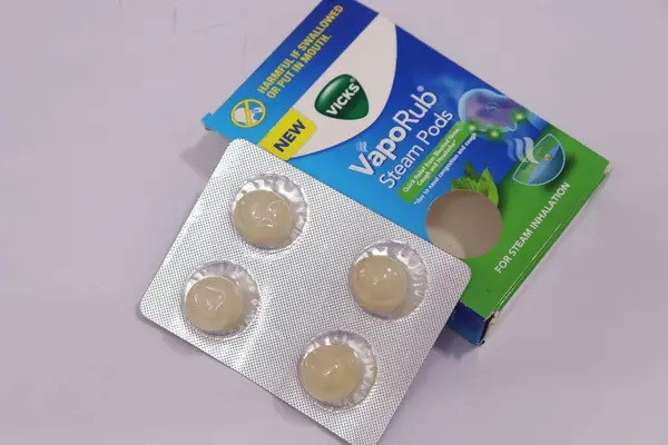 stock image Vicks VapoRub SteamPods for relief from blocked nose ,Hyderabad India