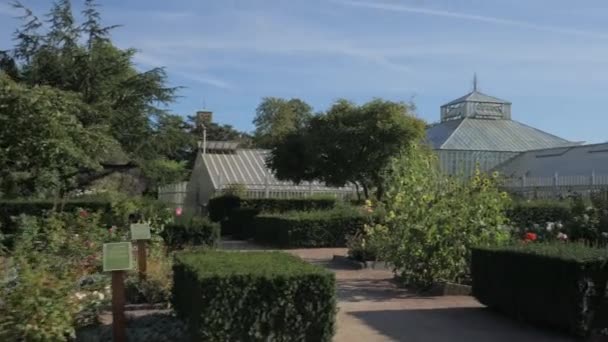 Gotemburgo Suécia Setembro 2022 Parque Conservado Século Xix Garden Society — Vídeo de Stock